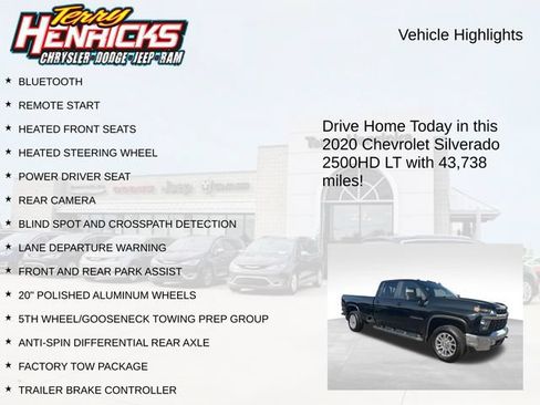 Used 2020 Chevrolet Silverado 2500 LT w/ True North Edition AWD/4WD image 4
