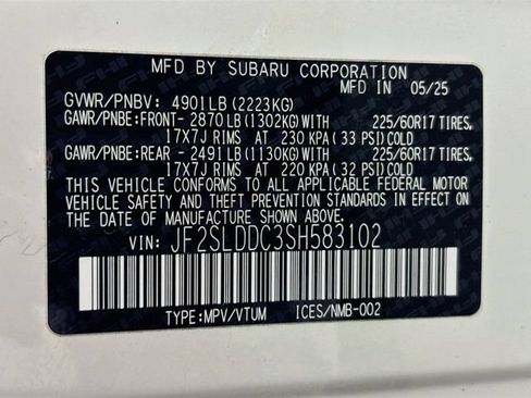 Certified 2025 Subaru Forester Premium AWD/4WD image 35