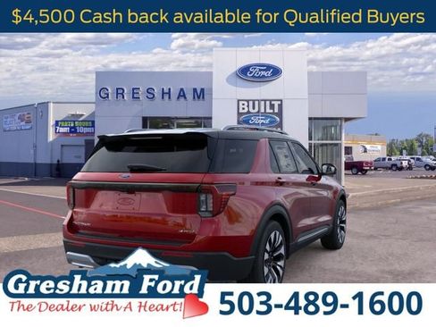 New 2026 Ford Explorer Platinum w/ LUX Leather Package AWD/4WD image 9