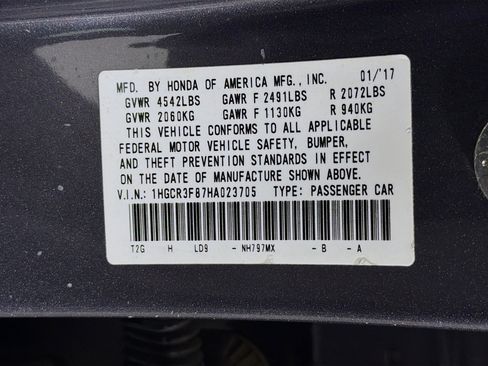 Used 2017 Honda Accord EX-L image 33