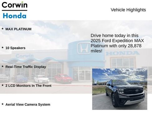 Used 2025 Ford Expedition Max Platinum AWD/4WD image 6