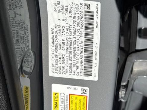 Used 2026 Honda Civic Sport image 14