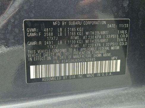 Certified 2024 Subaru Crosstrek 2.5i Wilderness w/ Crosstrek Mirror Package AWD/4WD image 27