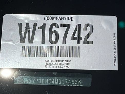 Used 2021 Kia Telluride EX w/ Towing Package AWD/4WD image 35