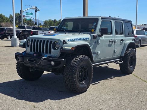 Used 2023 Jeep Wrangler Unlimited Rubicon 4xe w/ Steel Bumper Group image 10