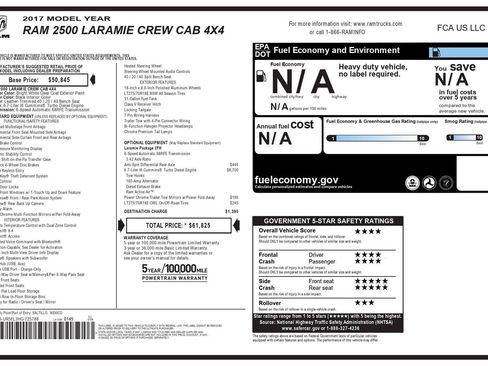 Used 2017 RAM 2500 Laramie image 11