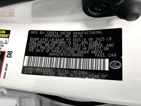Used 2025 Lexus ES 350 w/ Premium Package FWD image 35