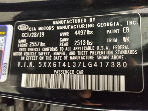 Used 2020 Kia Optima S image 33