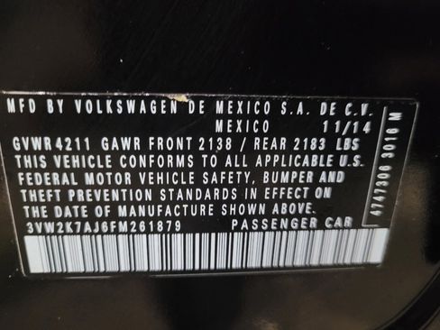 Used 2015 Volkswagen Jetta S FWD image 33