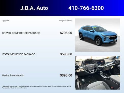 Certified 2025 Chevrolet Trax LT w/ Driver Confidence Package FWD image 5