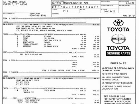 Used 2023 Ford Edge SEL image 10