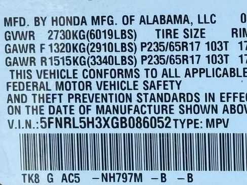 Used 2016 Honda Odyssey SE image 49