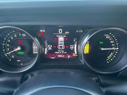 Used 2022 Jeep Wrangler Unlimited Rubicon 4xe w/ Cold Weather Group image 11