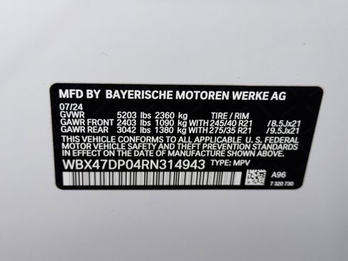 Certified 2024 BMW X3 sDrive30i image 38