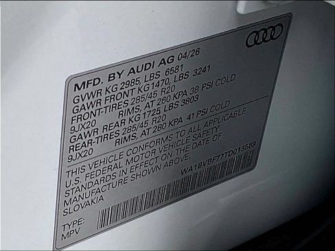 New 2026 Audi Q7 3.0T Premium AWD/4WD image 8