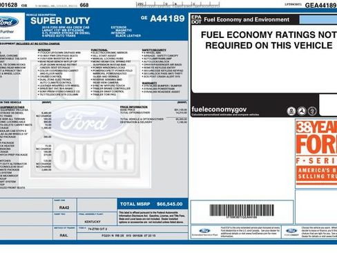 Used 2016 Ford F350 Lariat w/ Lariat Ultimate Package AWD/4WD image 8