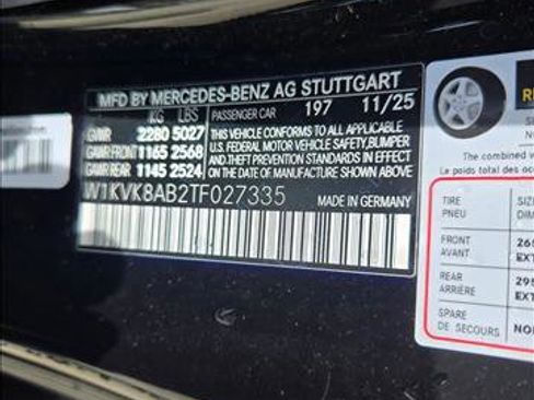 Used 2026 Mercedes-Benz SL 55 AMG 4MATIC image 22