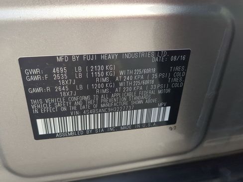 Used 2017 Subaru Outback 2.5i Limited image 38