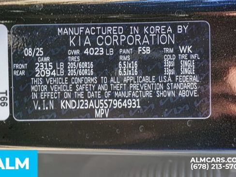 Used 2025 Kia Soul LX w/ LX Technology Package FWD image 54