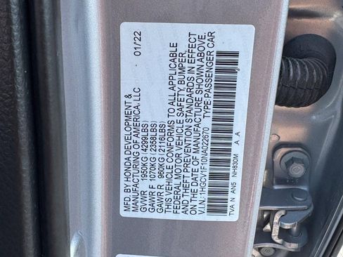 Certified 2022 Honda Accord LX image 26