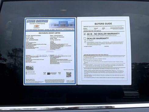 Used 2023 Subaru Ascent Limited image 25