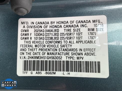 Used 2016 Honda CR-V EX image 20