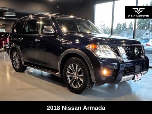 Used 2018 Nissan Armada SL w/ Premium Package AWD/4WD image 1