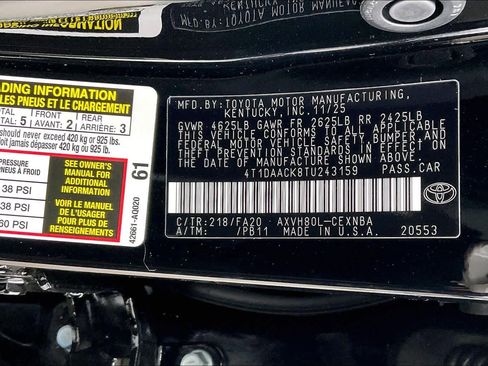 New 2026 Toyota Camry LE image 21