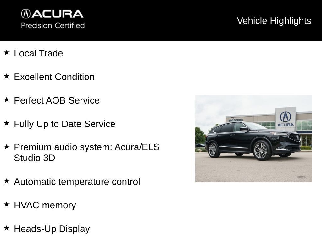 Certified 2024 Acura MDX w/ Advance Package AWD/4WD image 5