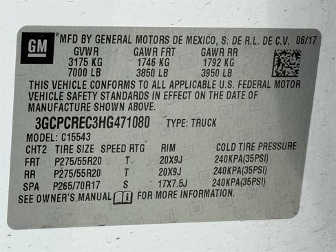 Used 2017 Chevrolet Silverado 1500 LT w/ Texas Edition image 26