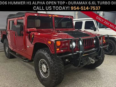 Used 2006 HUMMER H1 4-Door Open Top