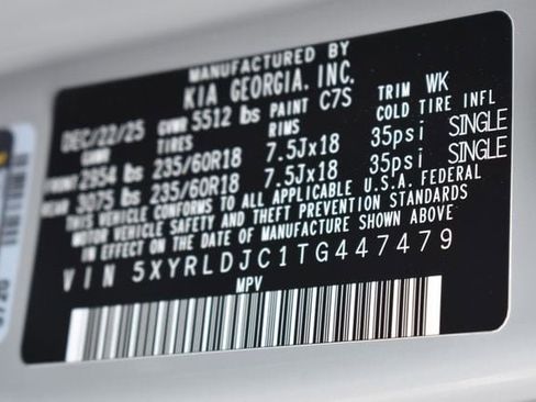 New 2026 Kia Sorento S w/ S Panoramic Sunroof Package AWD/4WD image 37