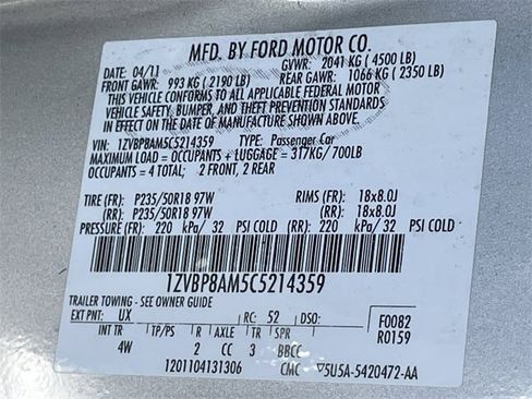 Used 2012 Ford Mustang Premium image 26