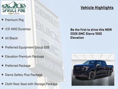 New 2026 GMC Sierra 1500 Elevation w/ Elevation Premium Package image 5