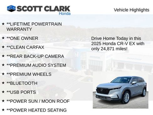 Used 2025 Honda CR-V EX image 11