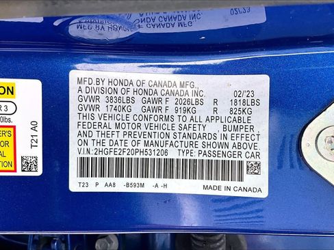 Used 2023 Honda Civic LX image 32