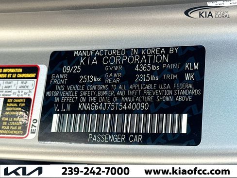 New 2026 Kia K5 GT-Line w/ GT-Line Red Interior Package image 42