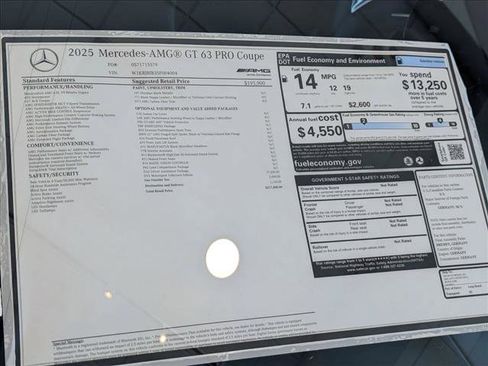 New 2025 Mercedes-Benz AMG GT 63 image 21