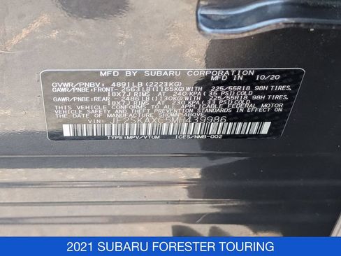 Used 2021 Subaru Forester Touring AWD/4WD image 36