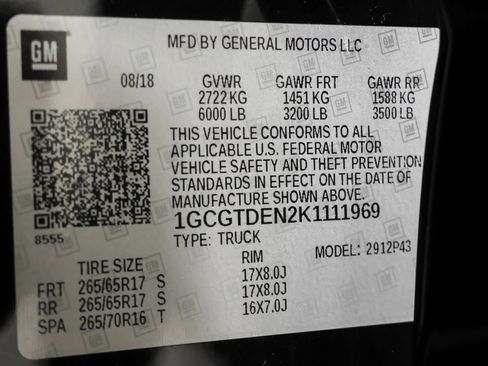 Used 2019 Chevrolet Colorado Z71 w/ Z71 Midnight Edition AWD/4WD image 50