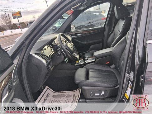 Used 2018 BMW X3 xDrive30i w/ Convenience Package image 13