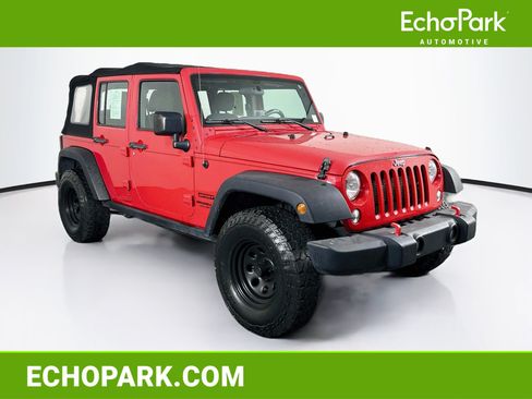 Used 2017 Jeep Wrangler Unlimited Sport w/ Connectivity Group AWD/4WD image 1