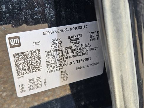 Used 2022 GMC Yukon Denali w/ Advanced Technology Package AWD/4WD image 33