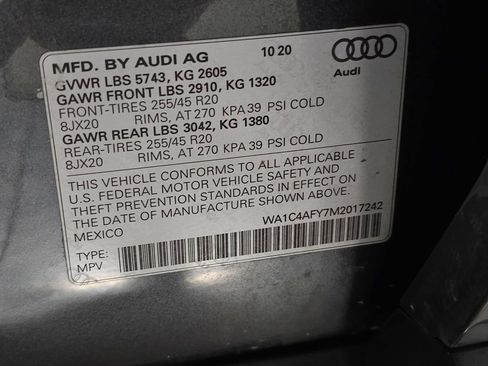 Used 2021 Audi SQ5 Prestige w/ Prestige Package AWD/4WD image 39