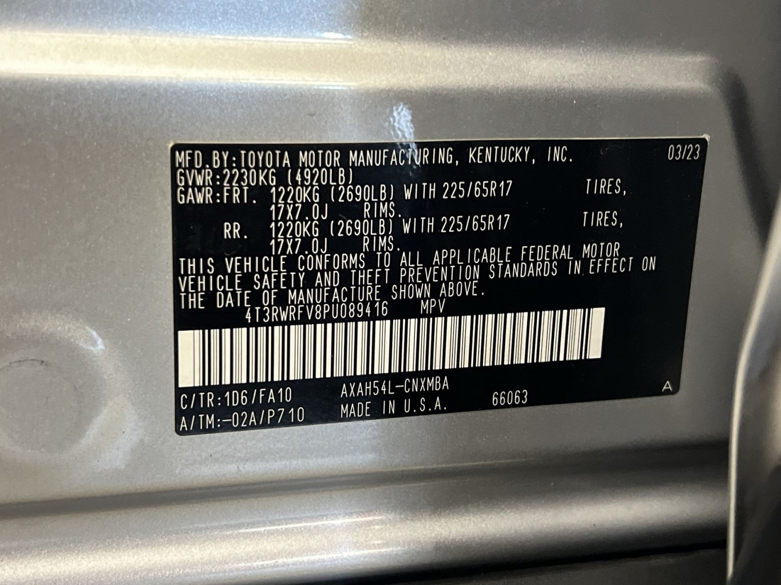 Used 2023 Toyota RAV4 XLE w/ Convenience Package AWD/4WD image 39