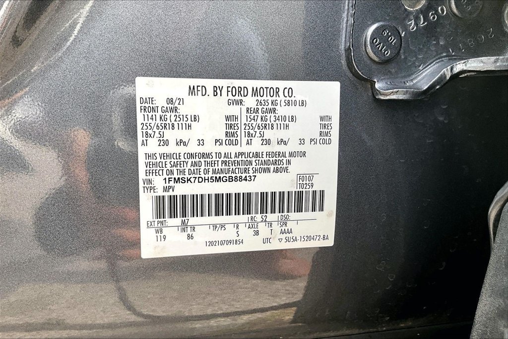 Used 2021 Ford Explorer XLT RWD image 43