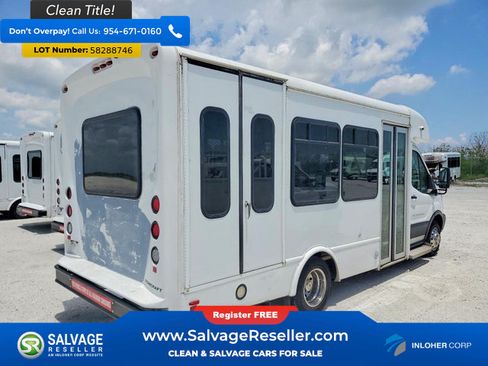 Used 2019 Ford Transit 350 156 DRW w/ Shuttle Bus Prep Package RWD image 4