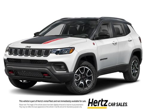 Used 2025 Jeep Compass Trailhawk AWD/4WD image 1