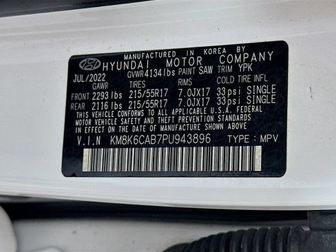 Certified 2023 Hyundai Kona SEL AWD/4WD image 34