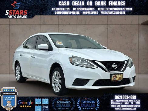 Used 2017 Nissan Sentra SV FWD image 1